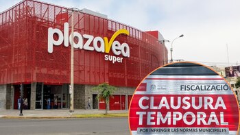 Clausuran Plaza Vea Súper Dasso.