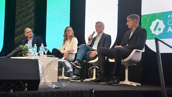 Mauricio Macri junto al ex