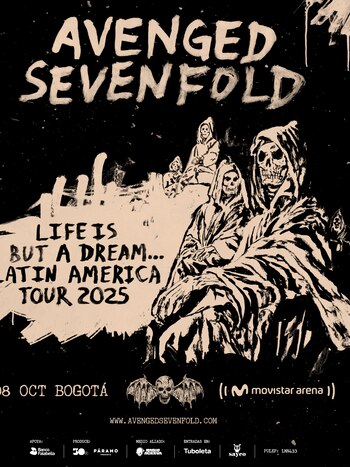 La banda norteamericana visitará Colombia