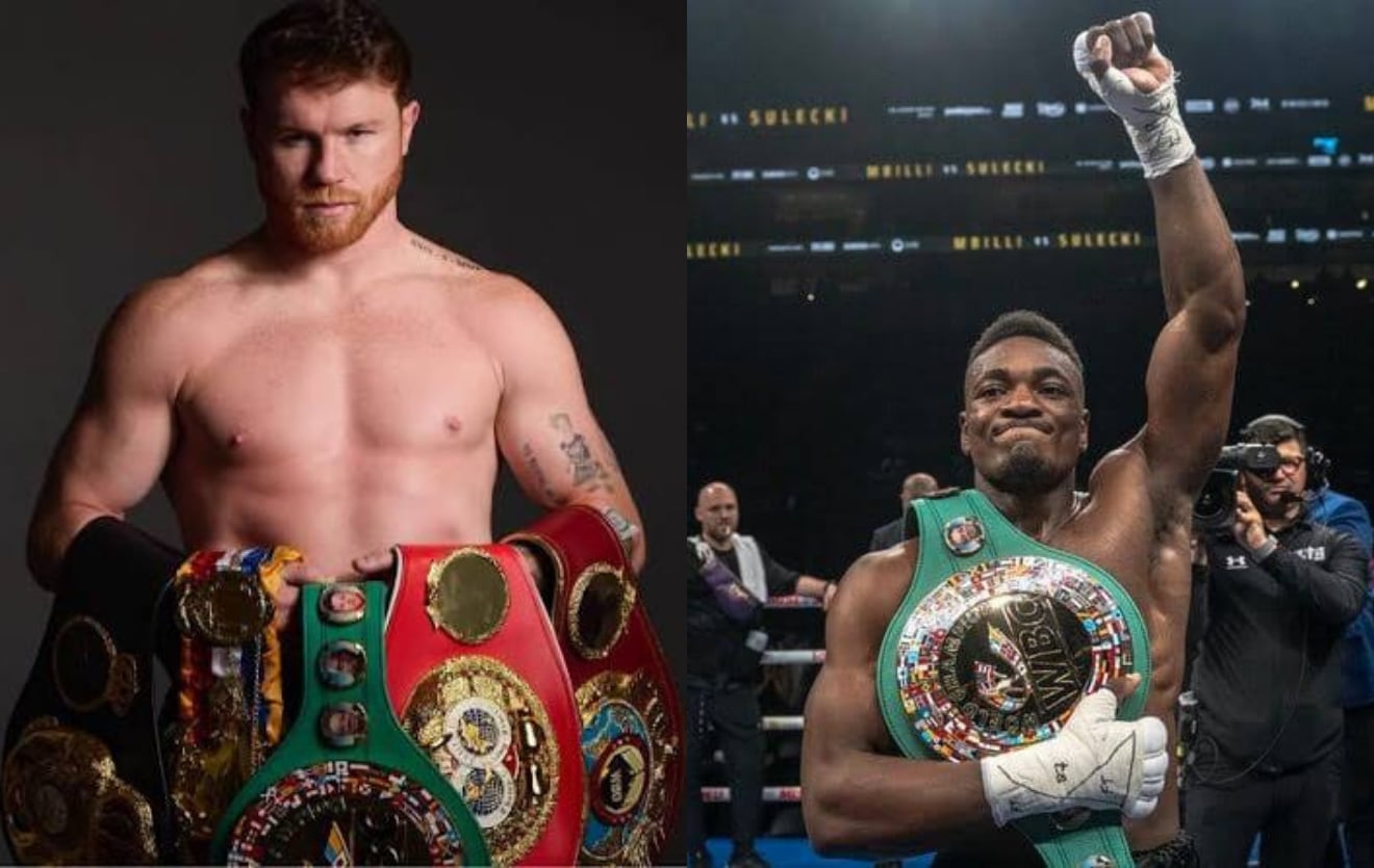 Tras defender el cinturón interino del CMB, Lester Martínez quedó a la espera de la definición entre Canelo Álvarez y Christian Mbilli en la división supermediano. (Captura de pantalla)