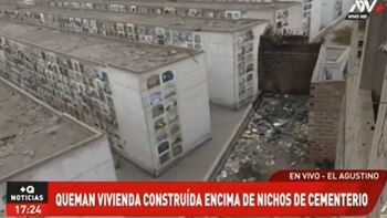 Invasores queman muros después de