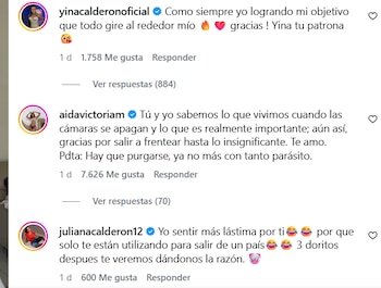 Yina Calderón respondió al video de Escro y sostuvo que consigue que las conversaciones en redes sociales giren alrededor de ella - crédito @therealescro/ Instagram