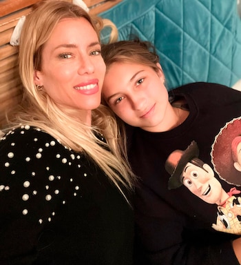 La modelo le dedicó unas