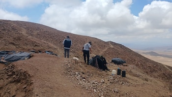 Autoridades intervinieron en el cerro