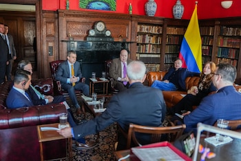 El presidente Gustavo Petro se