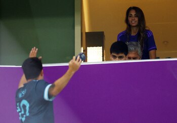 El gesto del hincha al