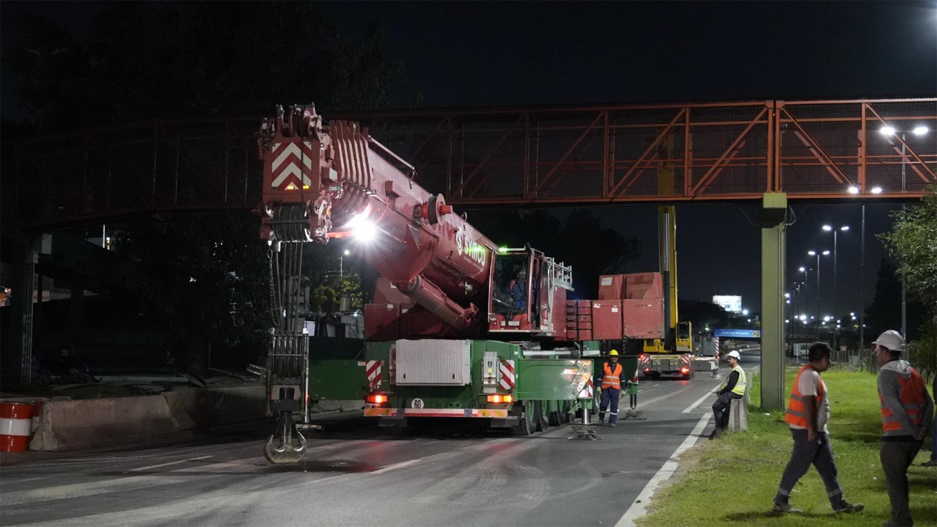 Cierran la Autopista Dellepiane por tres noches.