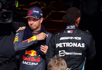 Checo Pérez culminó en cuarto