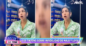 Leysi Suárez grababa TikToks sobre