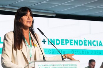 La presidenta de Junts per