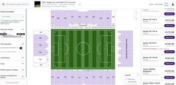 En Stubhub se ofrecen con