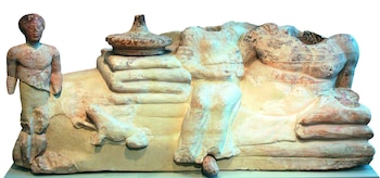 Grupo funerario etrusco de Chiusi