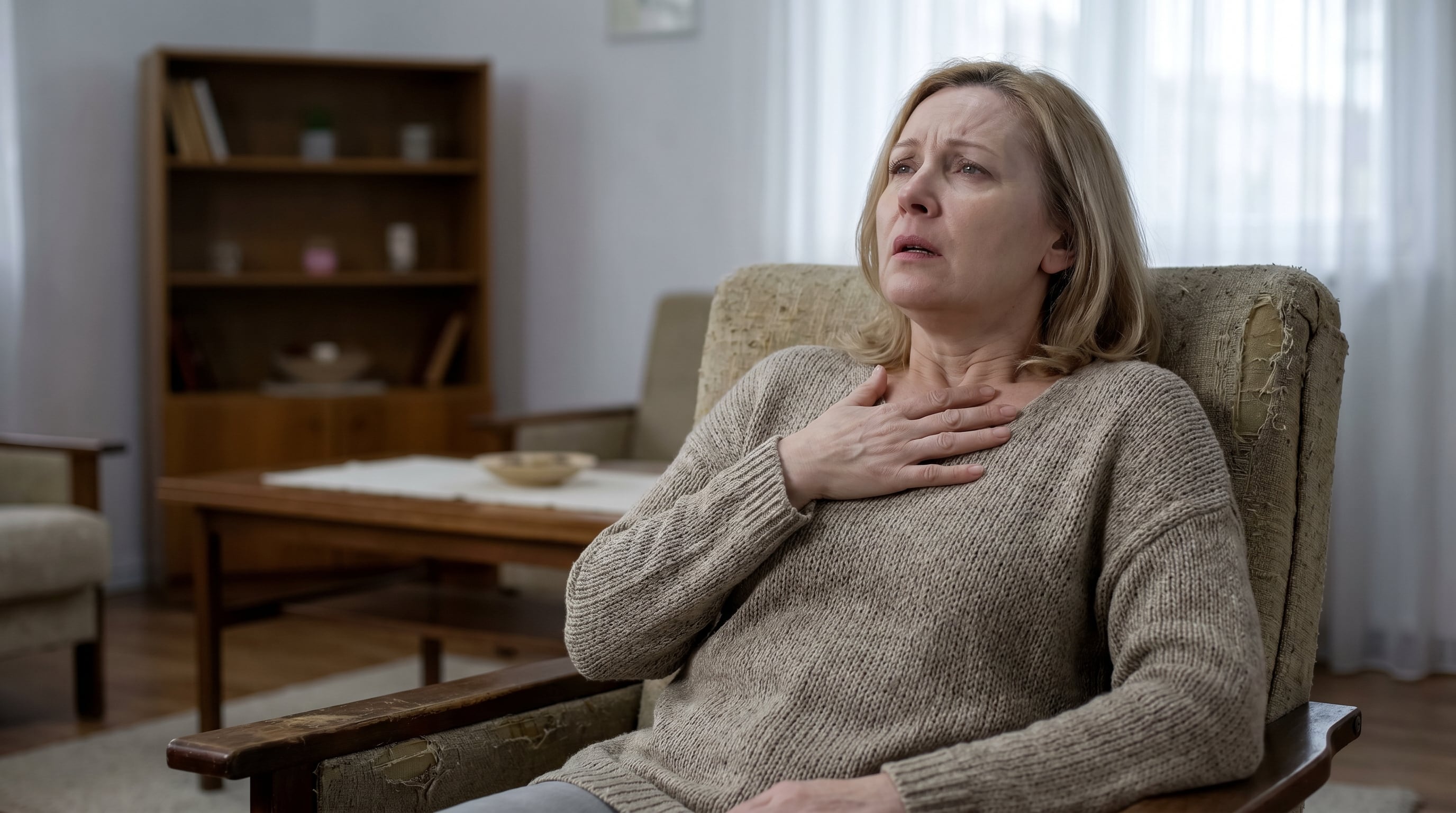 La dificultad para respirar, incluso en reposo, puede indicar insuficiencia cardíaca o arritmias y representa un síntoma clave para prevenir enfermedades del corazón (Imagen Ilustrativa Infobae)