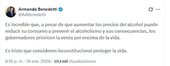 La noche del viernes 16