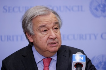 Antonio Guterres (REUTERS/Andrew Kelly/File Photo)