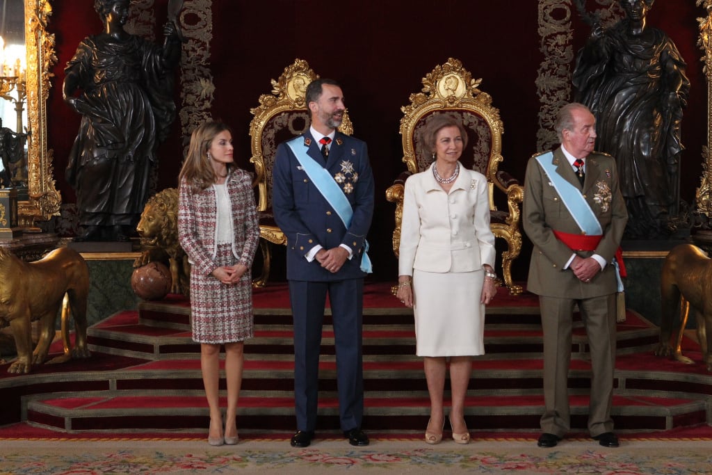 La reina Letizia el 12 de octubre de 2012 (CASA REAL).