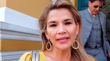 Jeanine Áñez es la actual vicepresidenta del Senado y pertenece a una de las fuerzas de la oposición, la Unión Demócrata