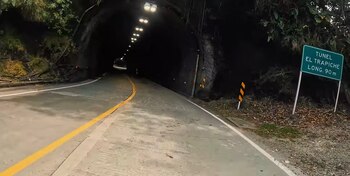 15 túneles, incluyendo El Polvorín,