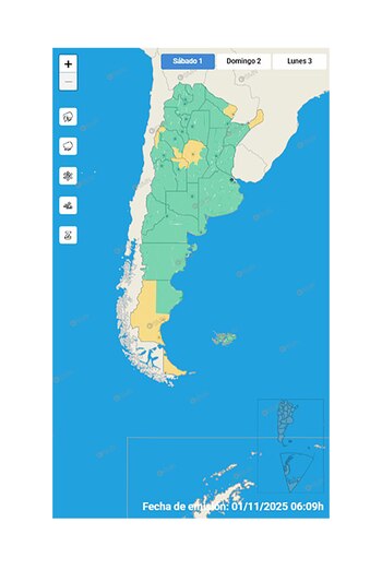 Las alertas meteorológicas en el