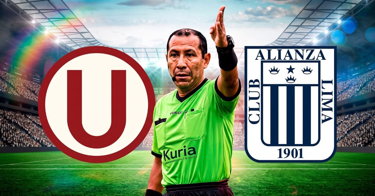 Micke Palomino será el árbitro principal del Universitario vs Alianza Lima, clásico por la fecha 9 del Torneo Clausura de la Liga 1 2026.