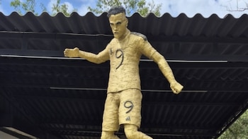 El peculiar homenaje a Falcao