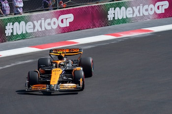 El piloto mexicano de McLaren,