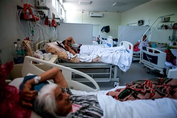 La ocupación de camas de