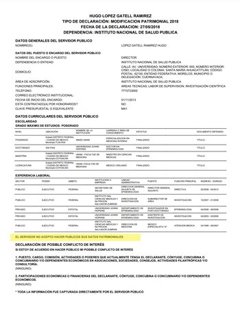 Antes de AMLO, la opacidad