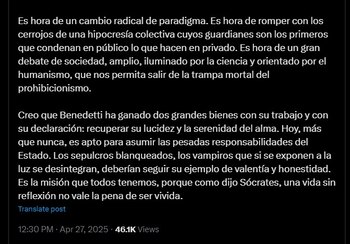 Cielo Rusinque destacó las declaraciones