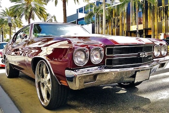 Taylor Swift y Travis Kelce rifaron un Chevrolet SS Chevelle de 1970.
(Shutterstock)