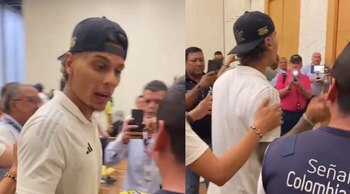 Richard Ríos protagonizó un particular