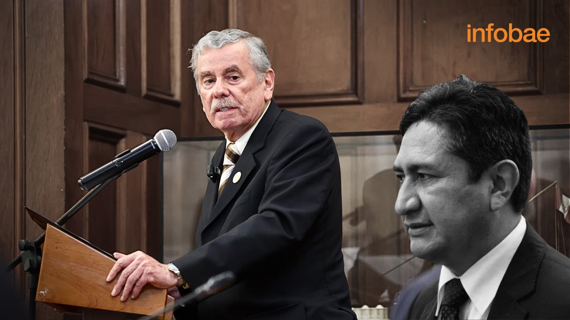 Rospigliosi asegura que Cerrón habría salido del país y critica fallo inicial por caso de cámara del Congreso. (Composición Infobae)