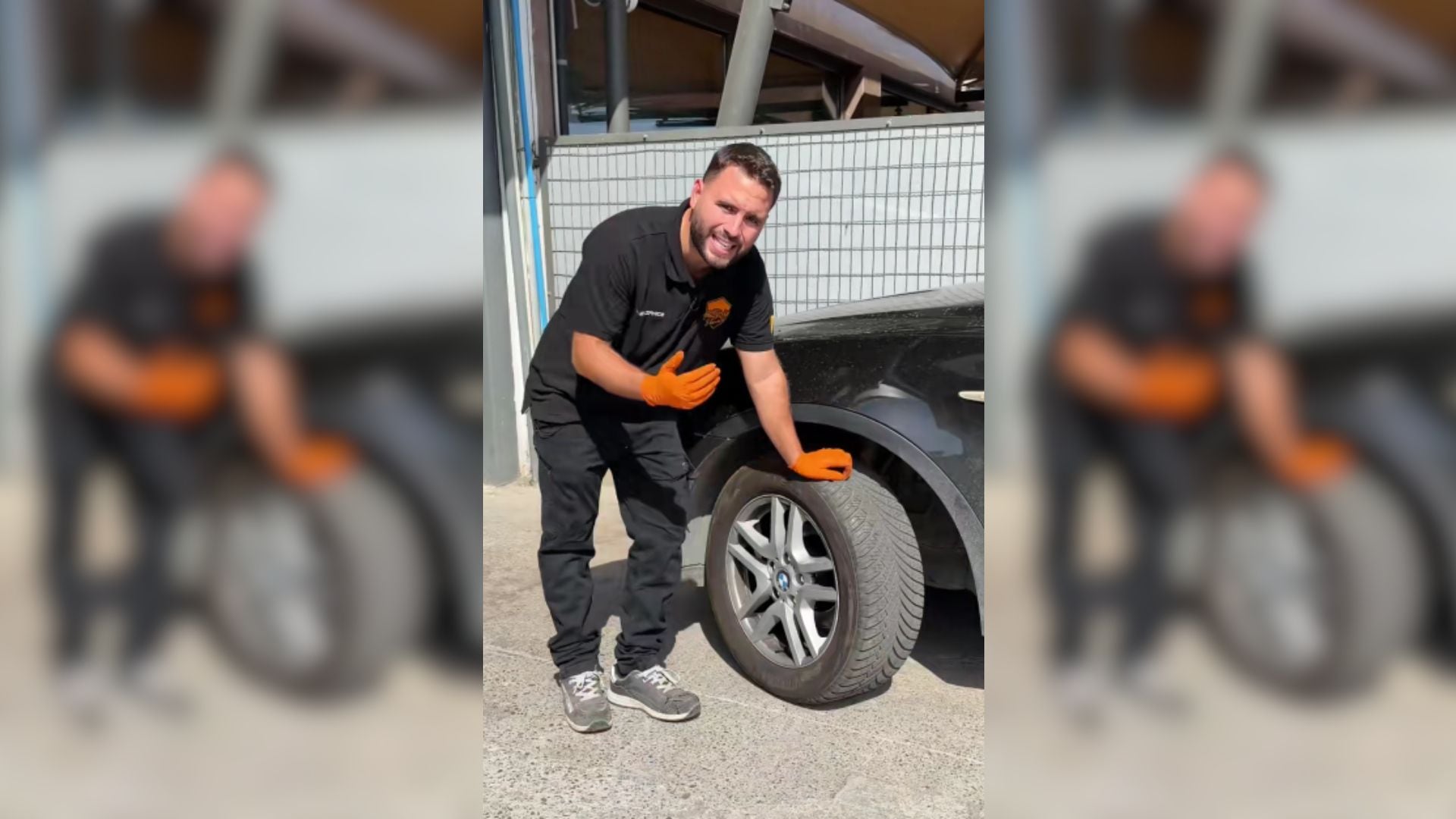 Juan José Ebenezer, mecánico: “Estos neumáticos no necesitan llevar cadena, puedo ir por la nieve y circular por cualquier sitio”