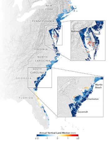 Nueva York y Baltimore, entre