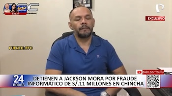 Allanan vivienda de Jackson Mora durante operativo por presunto millonario desvío de fondos municipales. Captura: 24 horas.