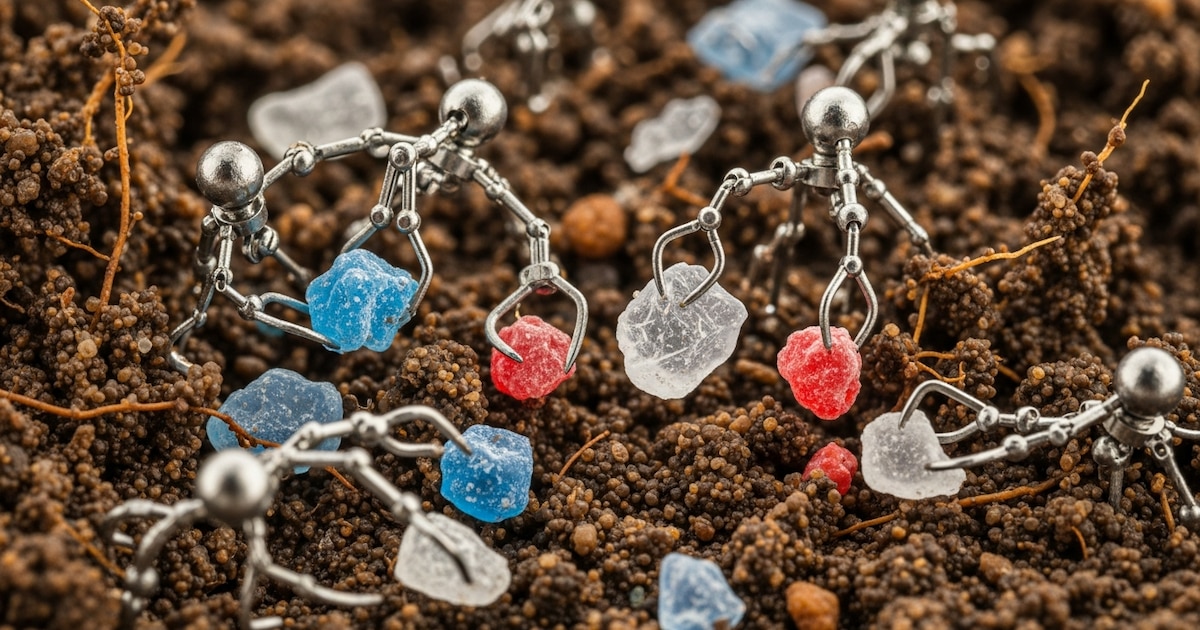 Photo: Infobae Microscopic Robots Developed to Remove Microplastics from Water and Soil