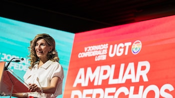 Yolanda Díaz: "La respuesta al odio es el orgullo de amar y ser como nos dé estrepitosamente la gana"