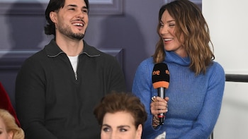 Mar Flores y Carlo Costanzia,