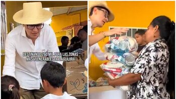 Ministro de Educación fue blanco de críticas por entrega de ayudas en La Guajira: “Comportamientos miserables”