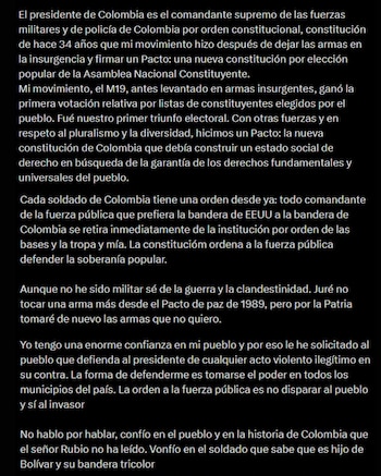 Petro explicó cómo su pasado