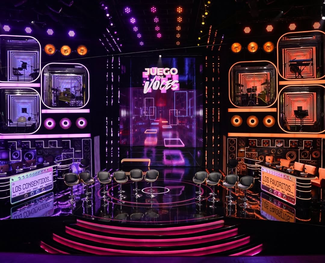 El vibrante escenario de Juego de Voces, preparado para la tercera temporada
