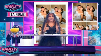 Magaly Medina destroza a Karla Tarazona y Christian Domínguez por sus fotos semidesnudos tras la boda: “Parece OnlyFans”