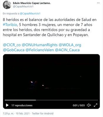 A través de redes llegaron