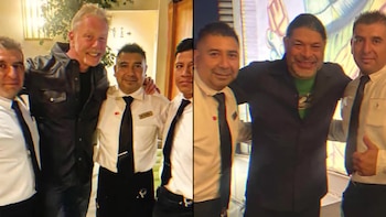 Metallica fue visto en su