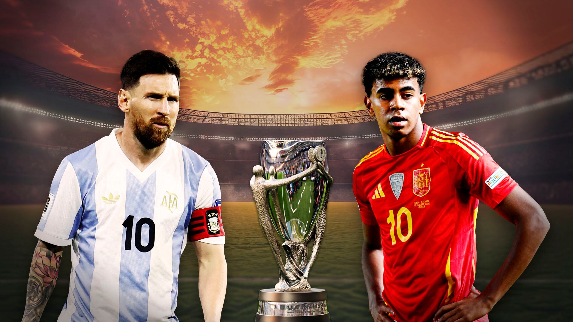 Lionel Messi y Lamine Yamal podrían ser las grandes estrellas de la Finalissima