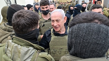 Netanyahu visita la frontera con Jordania y anuncia medidas contra drones: "No nos pongáis a prueba"