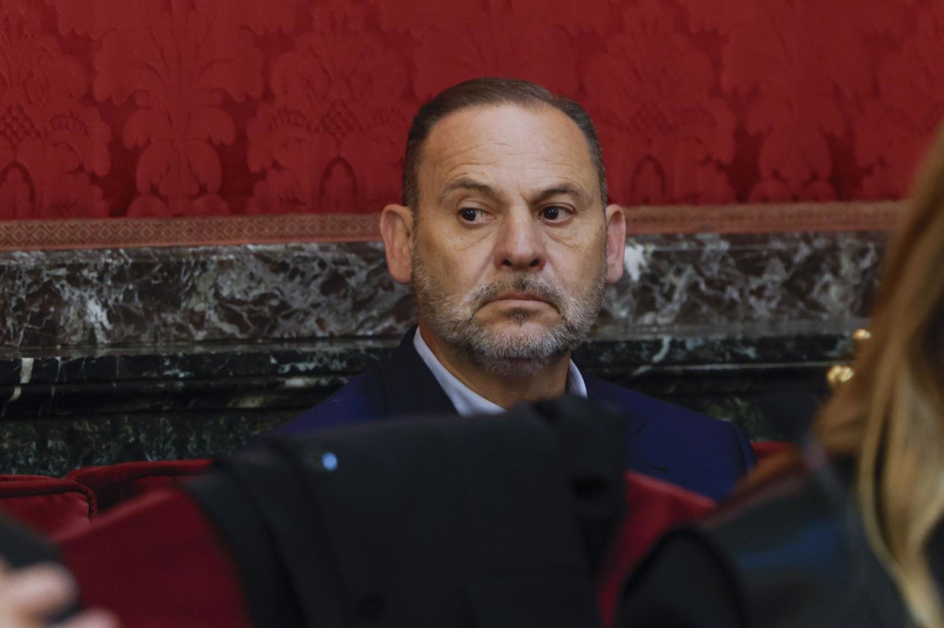 07/04/2026 El exministro José Luis Ábalos en el banquillo de los acusados durante el juicio por el