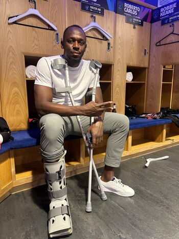 El ex velocista de Jamaica