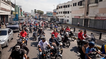 Colectivos chavistas (EFE)