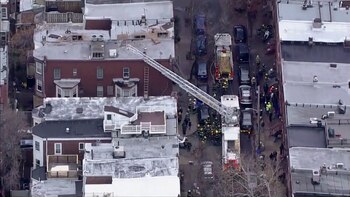 El incendio comenzó en la